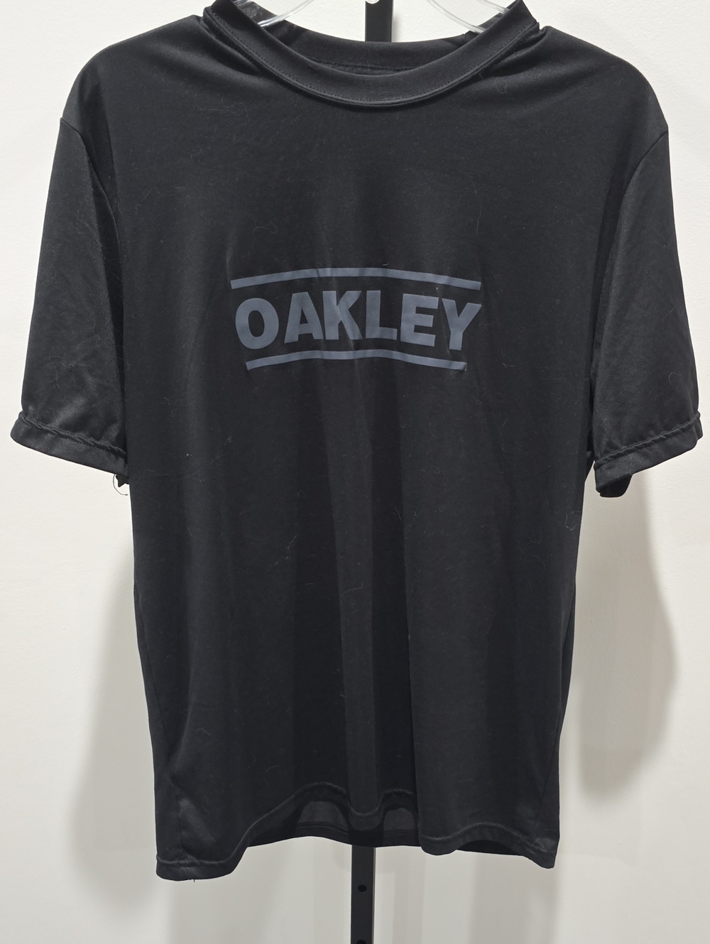 Oakley Black Short-Sleeve Logo Tee